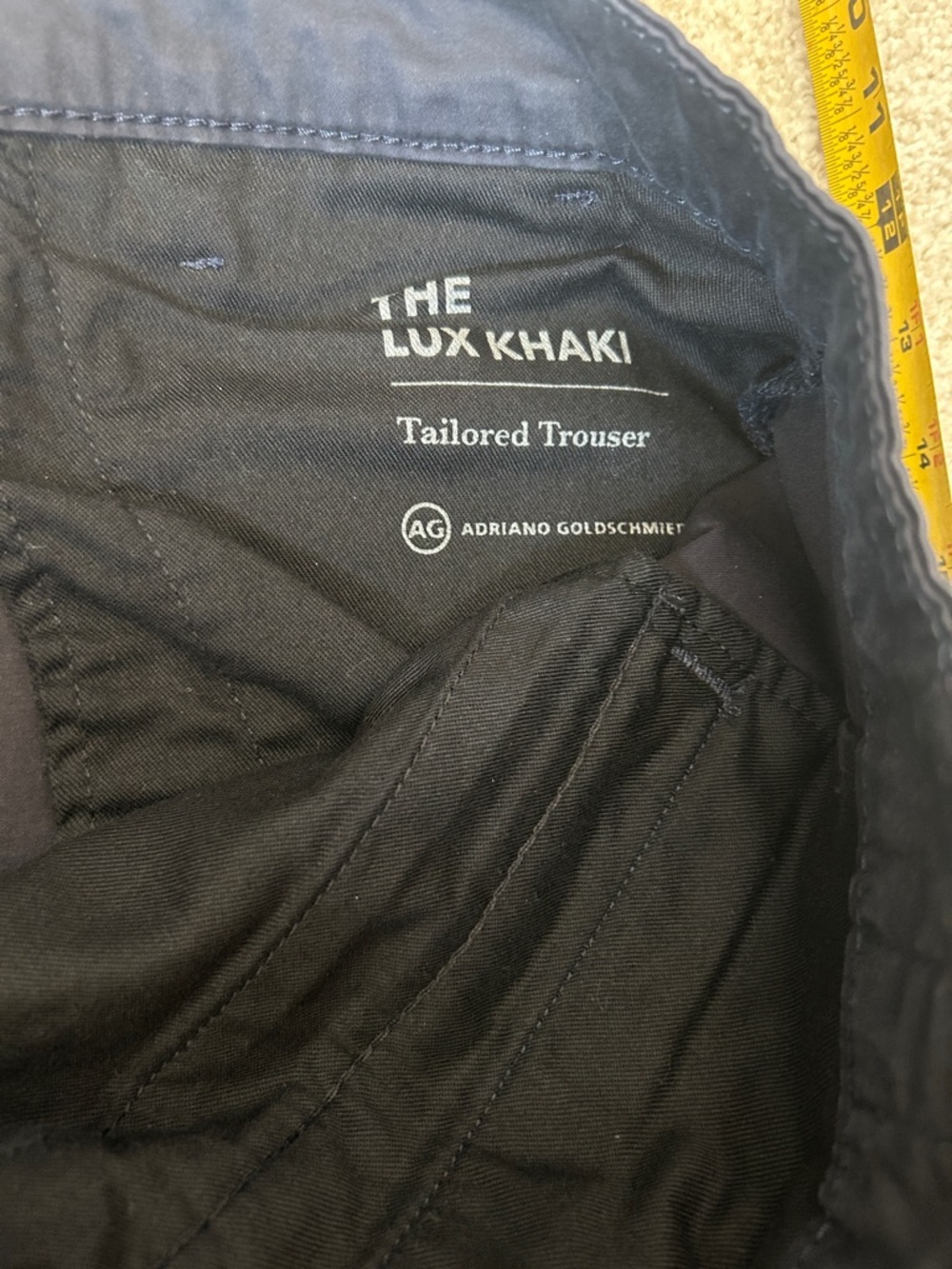 Mens AG “The Lux Khaki” pants - Picture 4 of 12